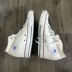 Converse, high top with heel